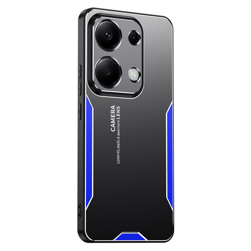 For Xiaomi Redmi Note 13 Pro 4G / Poco M6 Pro 4G Case Drop-Proof Aluminum Alloy+TPU+PC Phone Cover For Xiaomi Redmi Note 13 Pro 4G / Poco M6 Pro 4G Case Drop-Proof Aluminum Alloy+TPU+PC Phone Cover